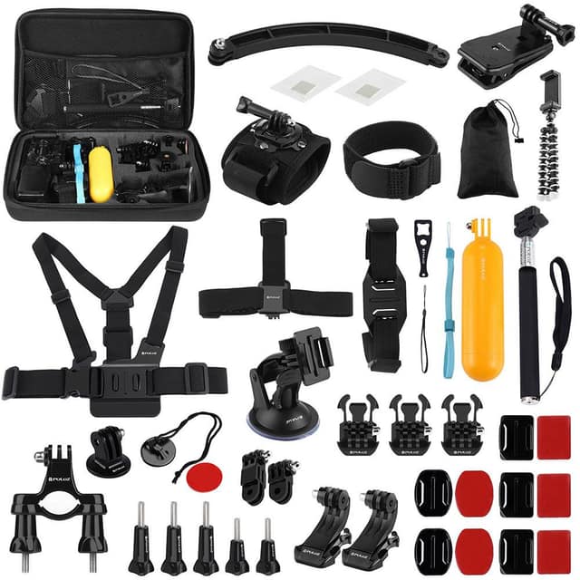 Puluz Σετ Αξεσουάρ 50-σε-1 για GoPro / Action Cameras