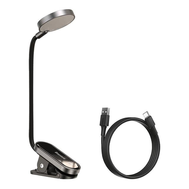 Baseus Mini Φωτάκι LED με Clip Μαύρο