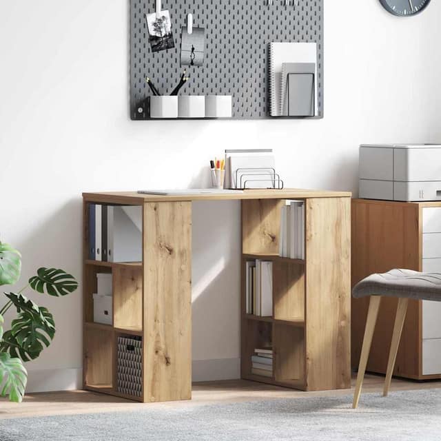 VidaXL Γραφείο Artisan Oak 90 x 50 x 75 cm Επεξεργασμένο Ξύλο