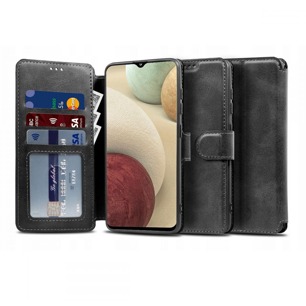 Tech-Protect Wallet Samsung Galaxy A12/M12 Black