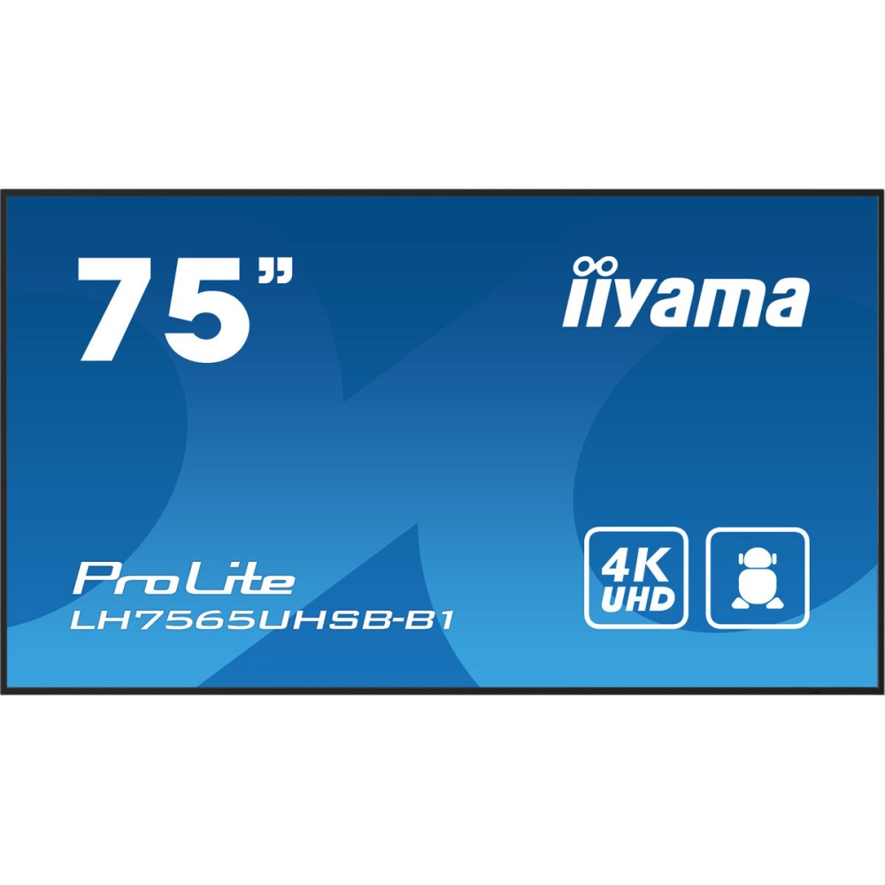 Οθόνη Videowall Iiyama ProLite LH7575UHS-B1AG 75" 4K Ultra HD