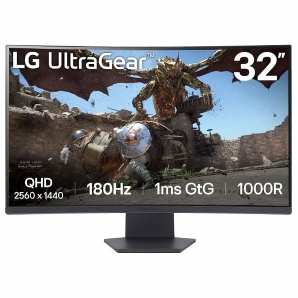 Οθόνη Gaming LG 32GS60QC-B 32" Quad HD