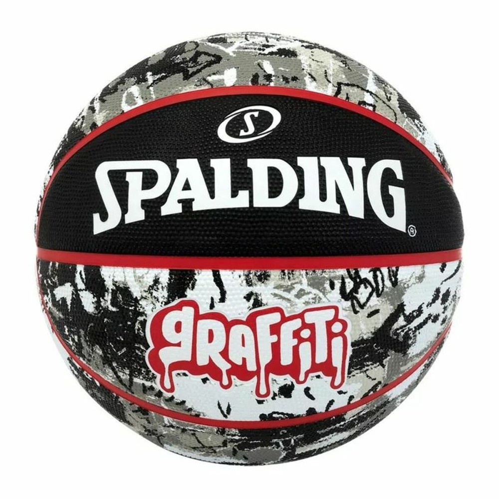 Mπάλα Μπάσκετ Spalding Black Red Graffiti Πολύχρωμο 7