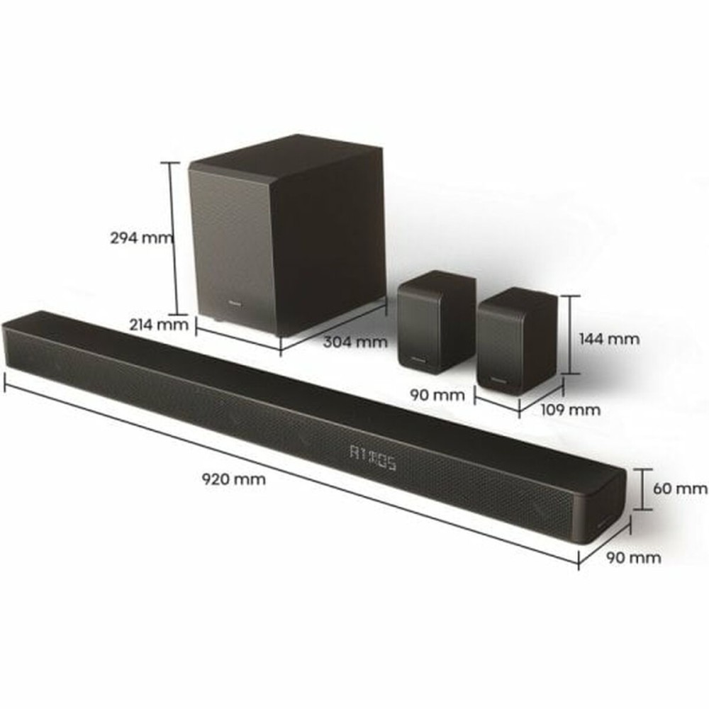 Σύστημα Ηχείων Soundbar Hisense AX5100G Μαύρο