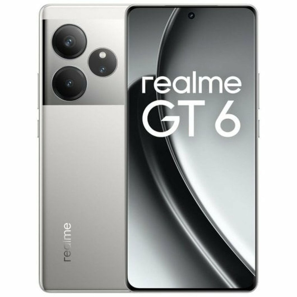 Smartphone Realme GT6 16-512 SV Octa Core 16 GB RAM 512 GB Ασημί