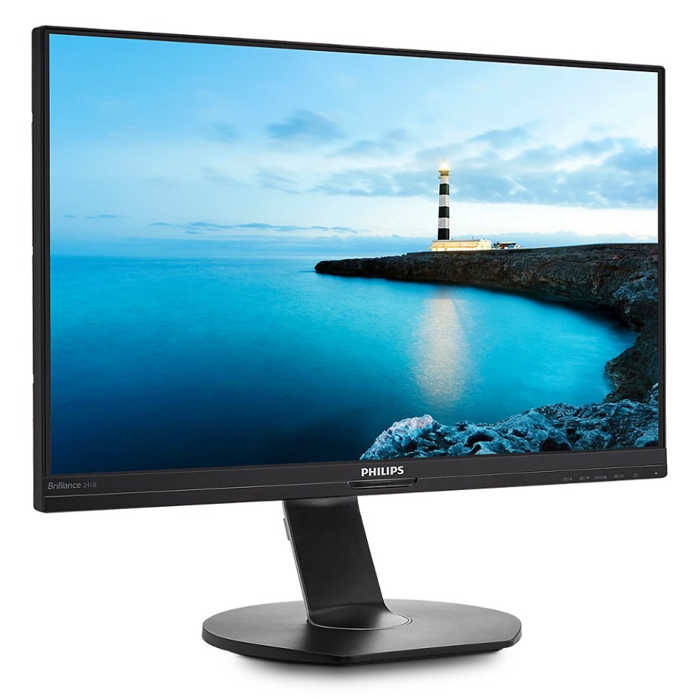 PHILIPS used οθόνη 241B7QUPEB IPS-LED, 23.6", 1920x1080, VGA, Grade B