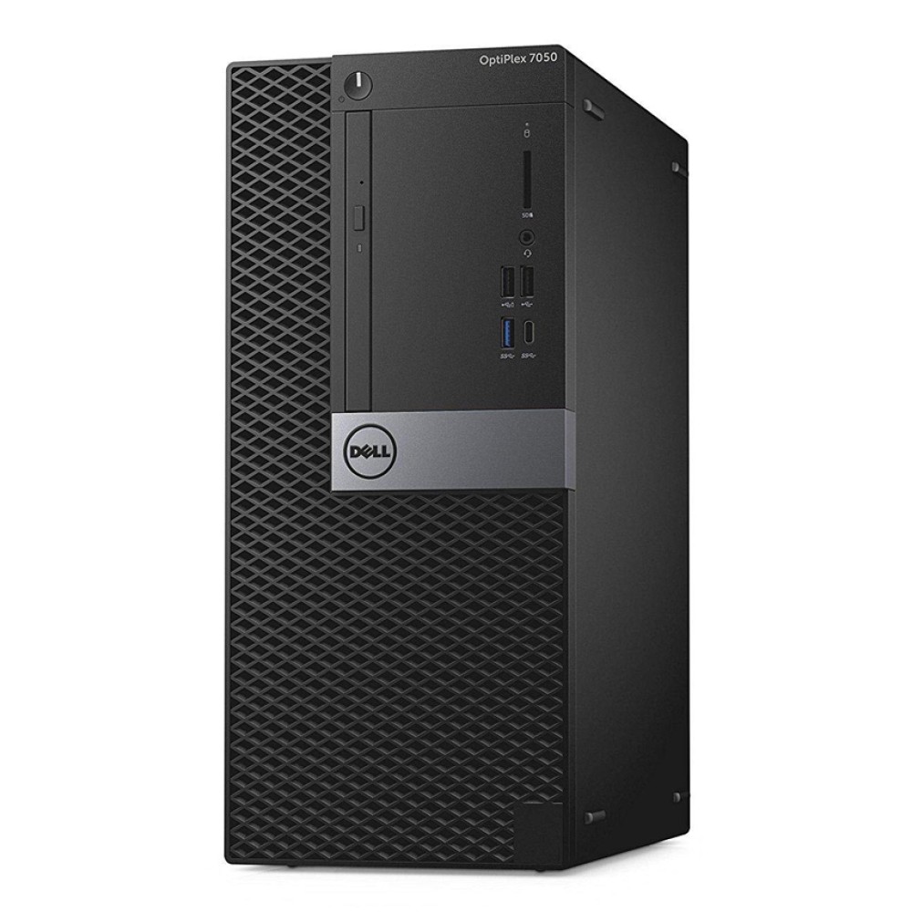 DELL PC OptiPlex 7050 MT, Refurbished Grade A Repainted, i5-6500, 8GB, 256GB SSD, DVD, FreeDOS