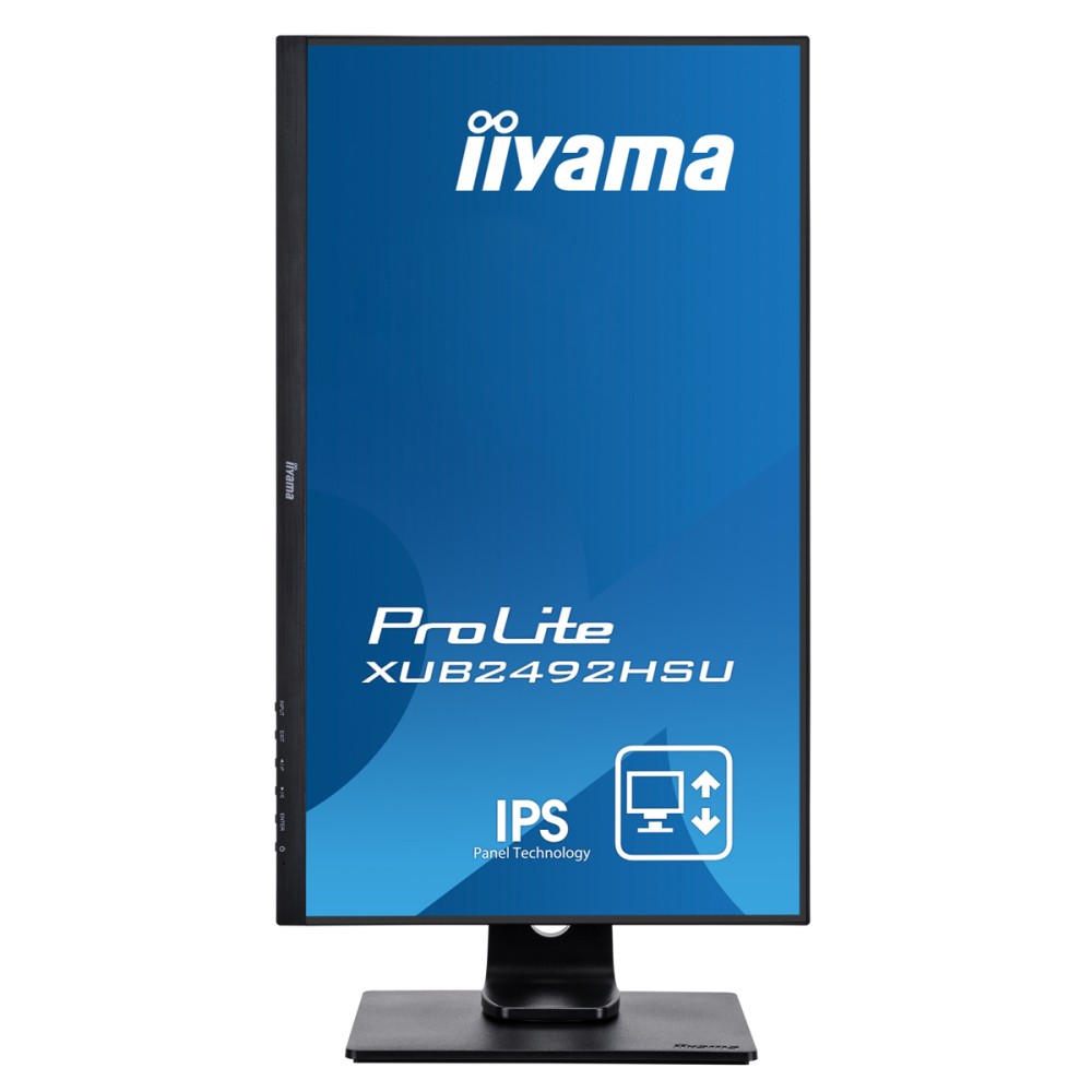 IIYAMA οθόνη ProLite XUB2492HSU, IPS-LED, 23.8", 1920x1080, VGA/HDMI/DisplayPort, μαύρη