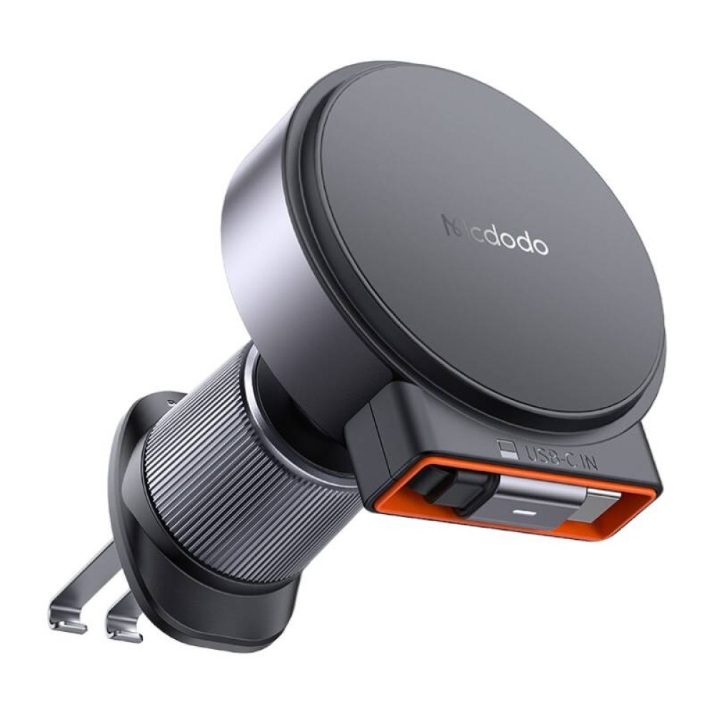 Wireless car charger with retractable USB-C cableMcdodo CH-3000, 15W (black)