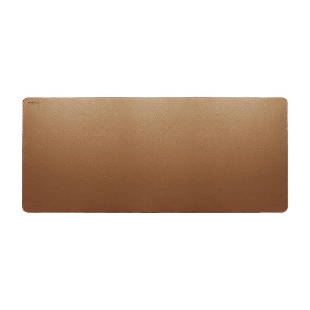 Monochrome leather mouse pad MIIIW (Brown)