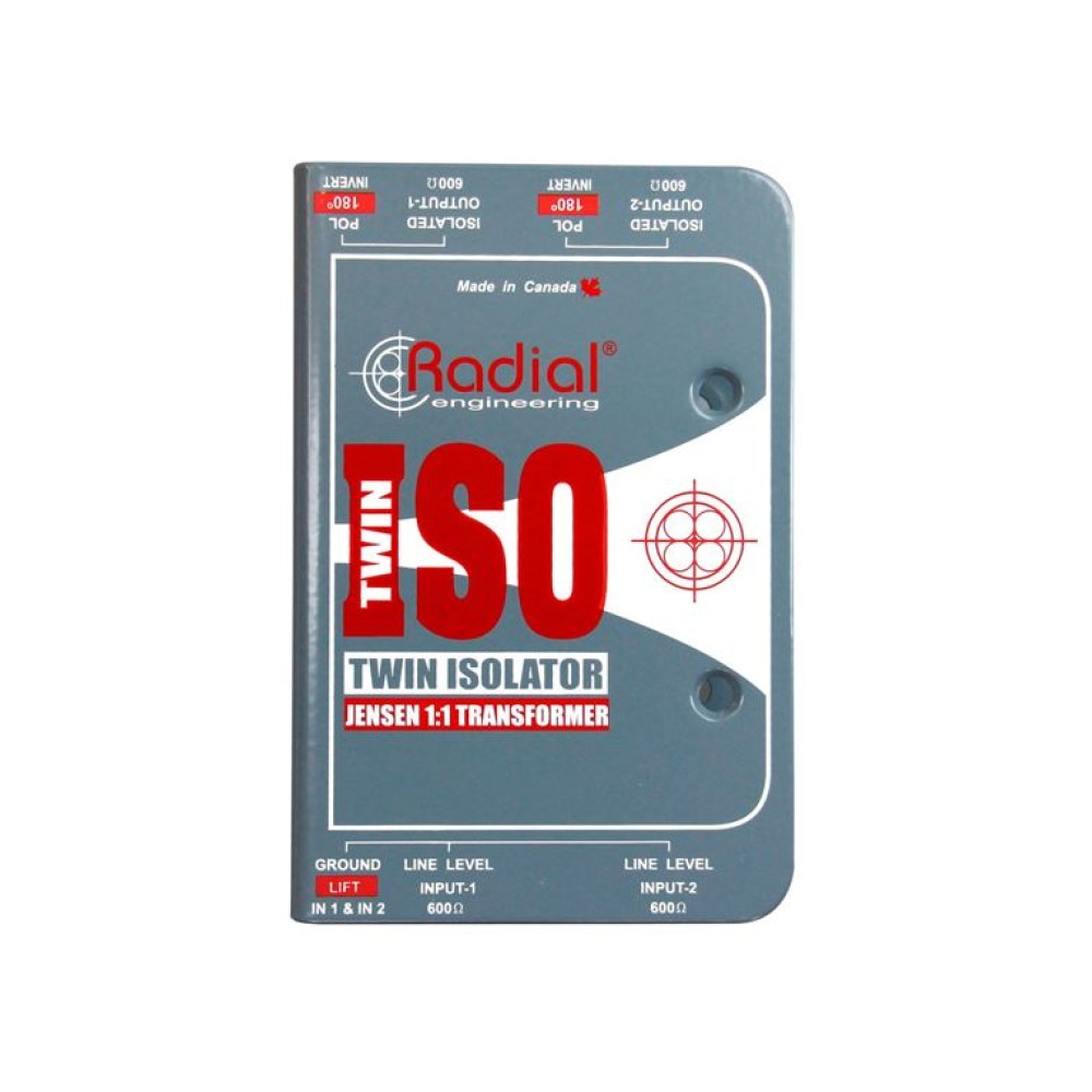 RADIAL TWIN-ISO Line Level Isolator