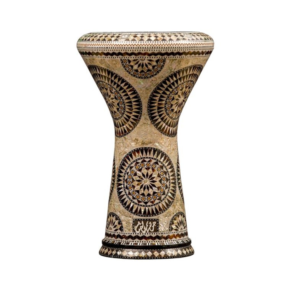 Gawharet El Fan M22-6223 Mother of pearl Collection Tabla Τουμπελέκι Χειροποίητο Αιγυπτιακό