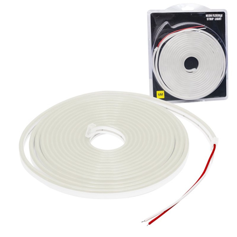 POWERMASTER 12V NEON LED STRIP 5M WHITE