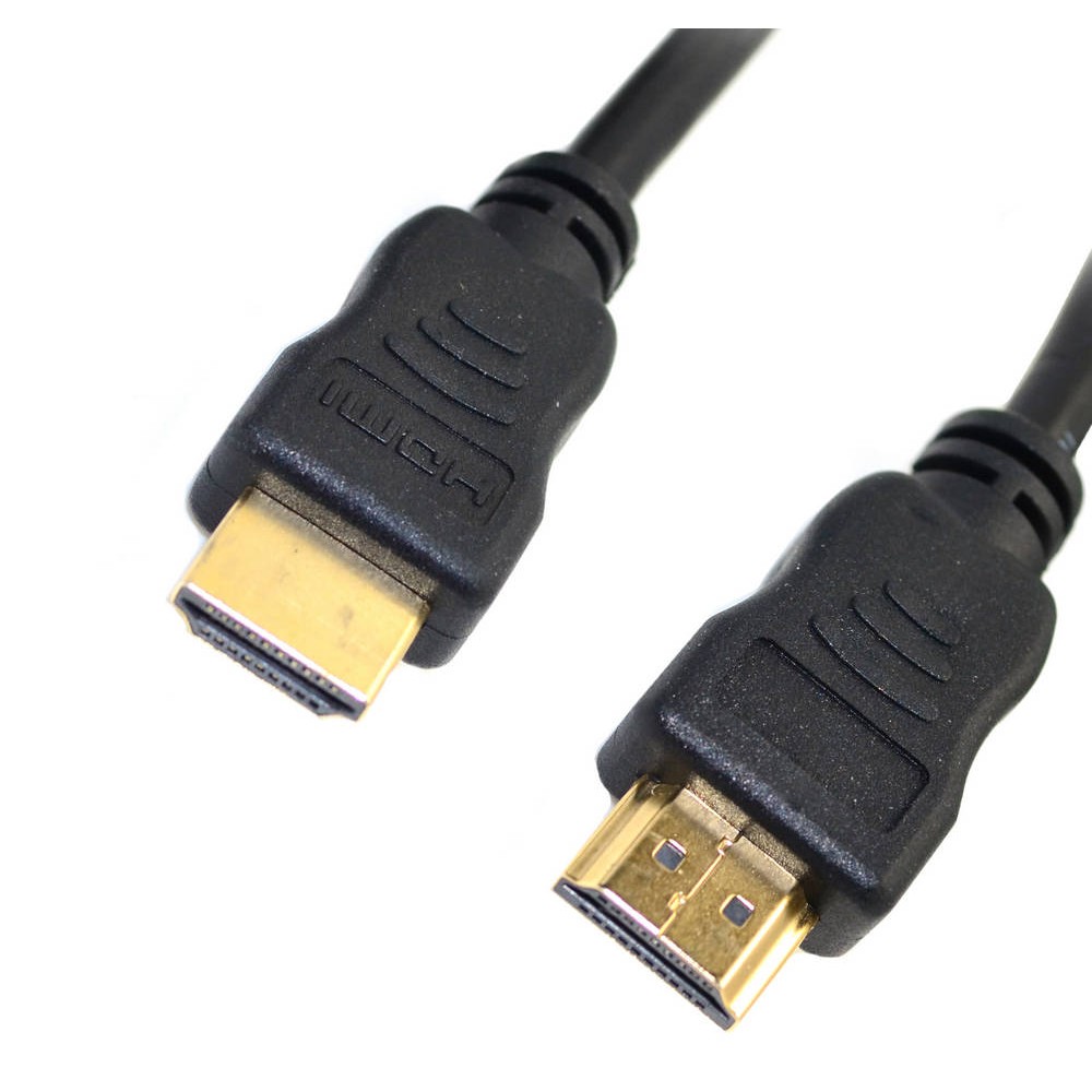 Καλώδιο σύνδεσης Jasper HDMI 1.4 A Αρσενικό σε A Αρσενικό Gold Plated CCS 1m Μαύρο