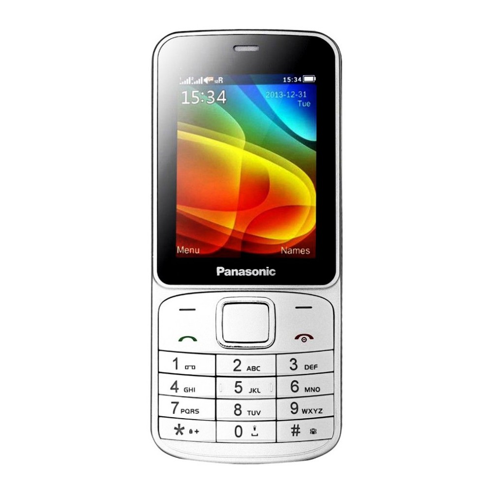 Refurbished Panasonic EZ240 Dual Sim με Φακό Λευκό 2.4"