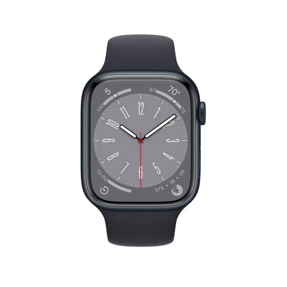 Used Apple Watch Series 8 GPS 45mm Midnight Black IP6X Grade A Περιλαμβάνει Φορτιστή και Καλώδιο Φόρτισης