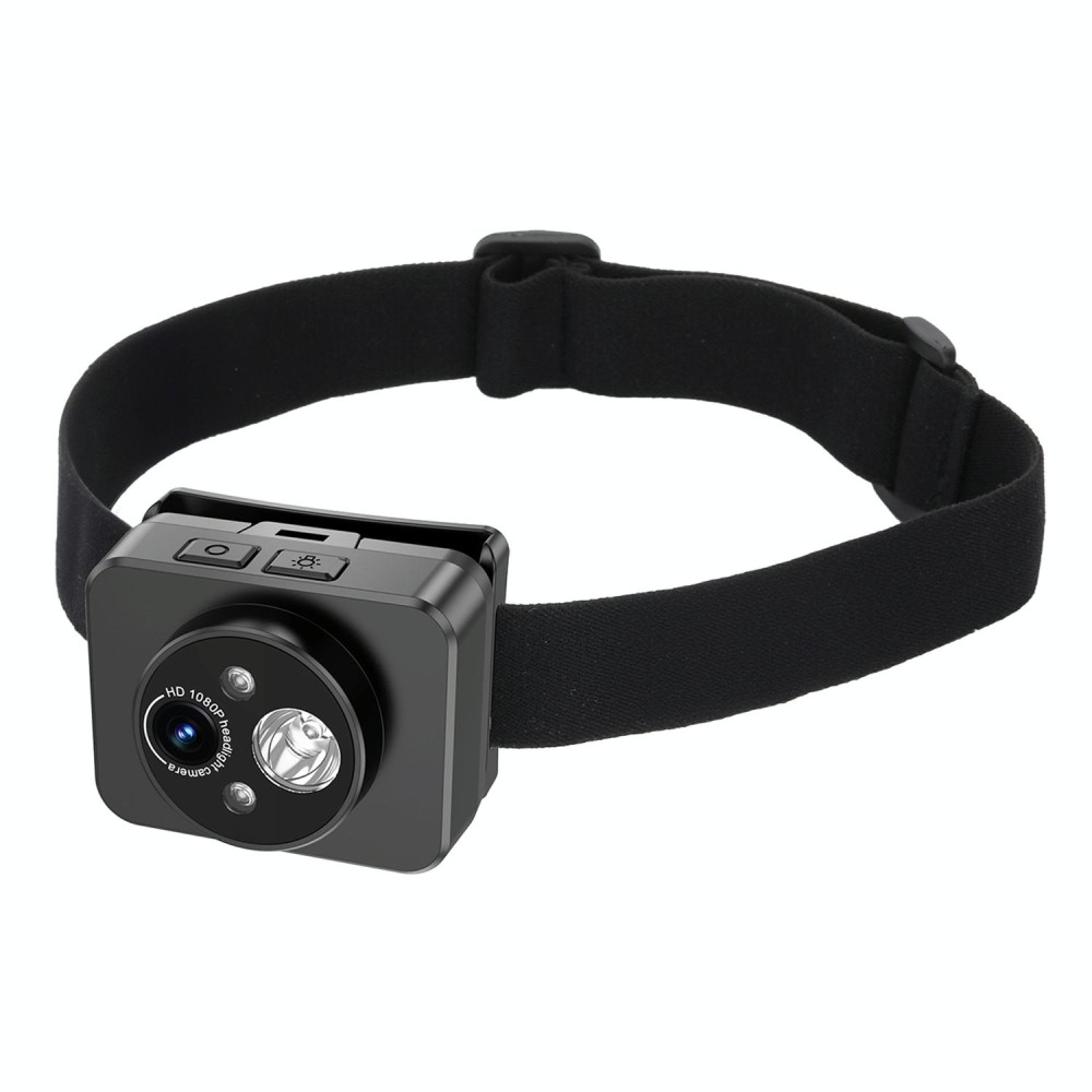 D8 1080P Head-mounted LED Motion Sensor Video Recording Lighting Camera