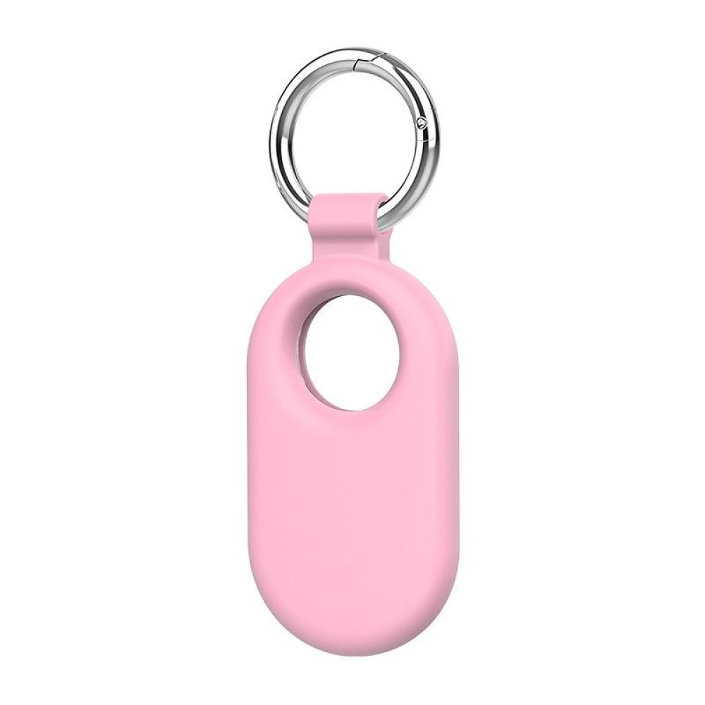 For Samsung Galaxy SmartTag2 Locator Silicone Protective Case(Pink)