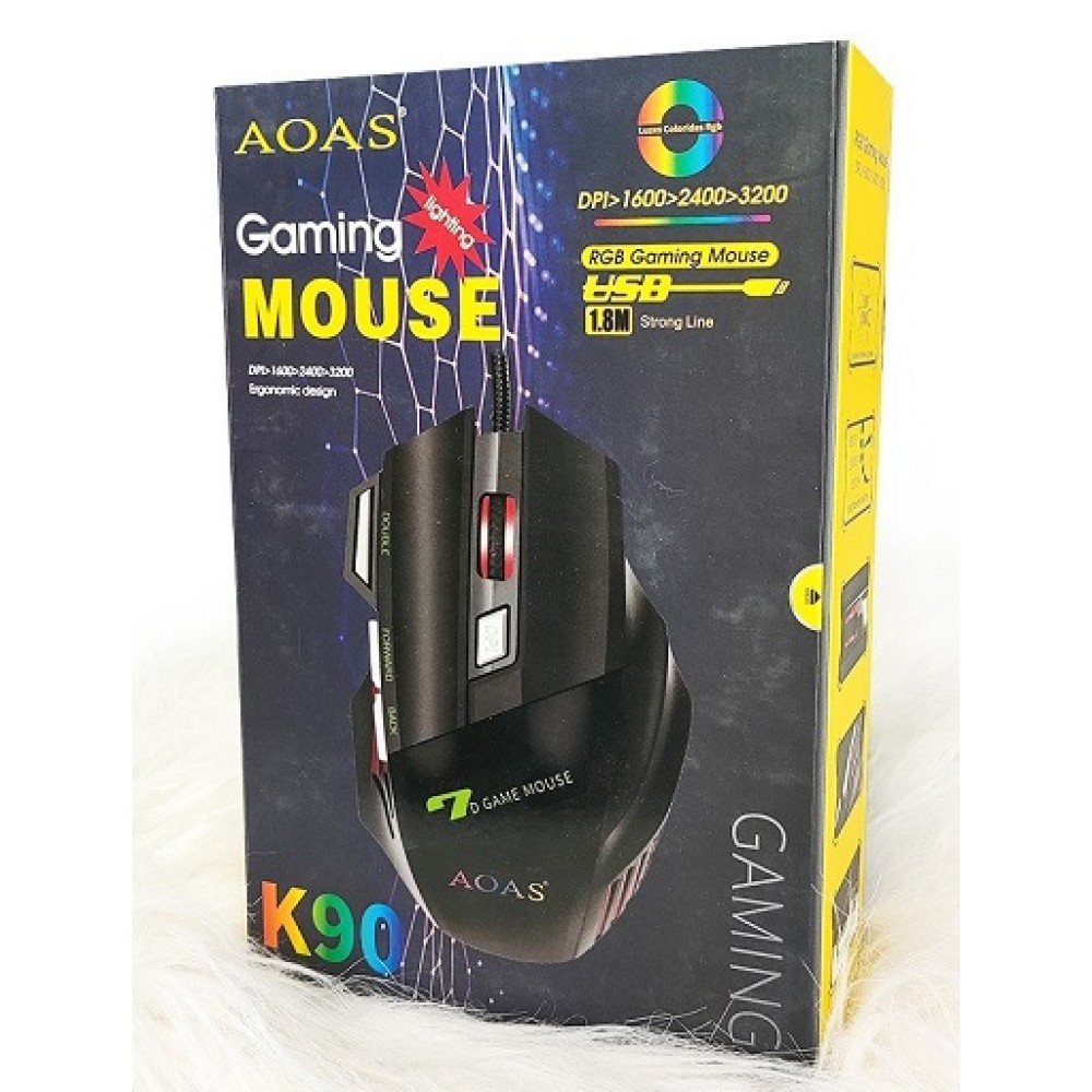 Ενσύρματο ποντίκι Gaming - K90 - AOAS - 651336