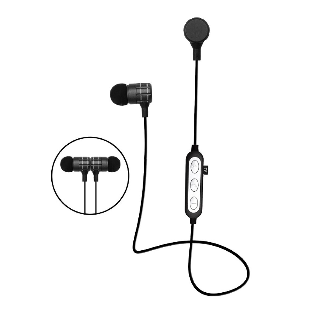 Aσύρματα ακουστικά - Neckband -  K07 - 672007 - Brown