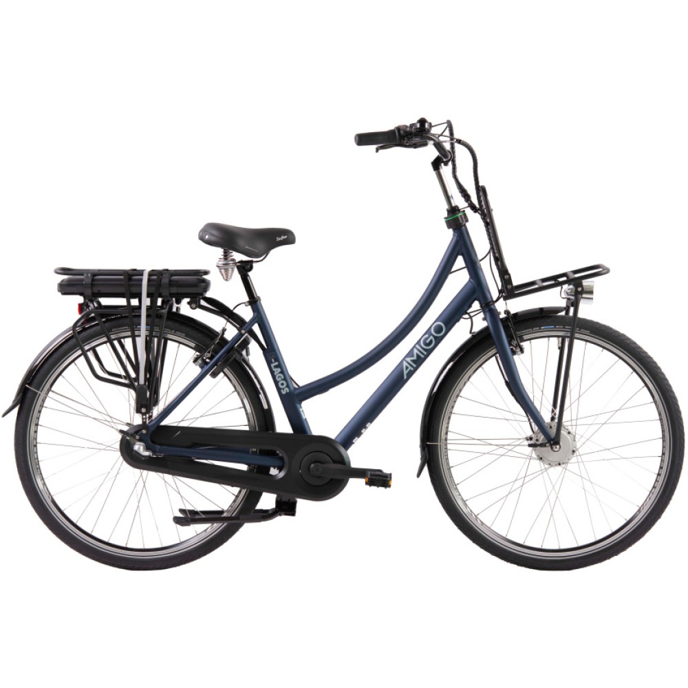 E-Lagos T2 28 Inch 50 cm Women 3SP Rim Brakes Matte blue